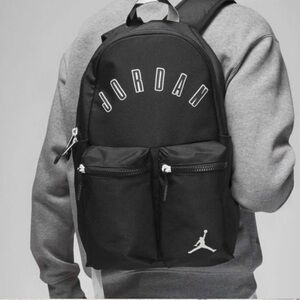 Jordan MVP Backpack in black/white jumping man One Size NWT